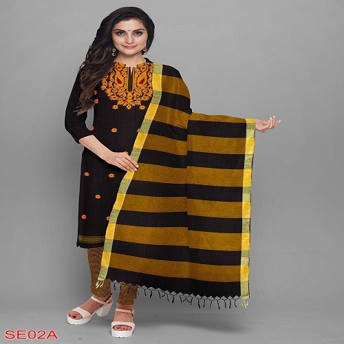 সূতি থ্রি-পিস