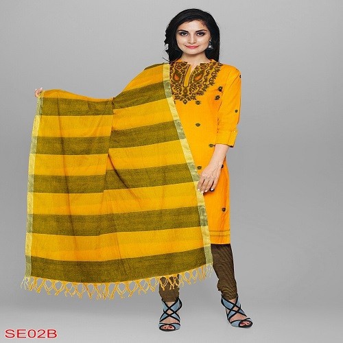 সূতি থ্রি-পিস